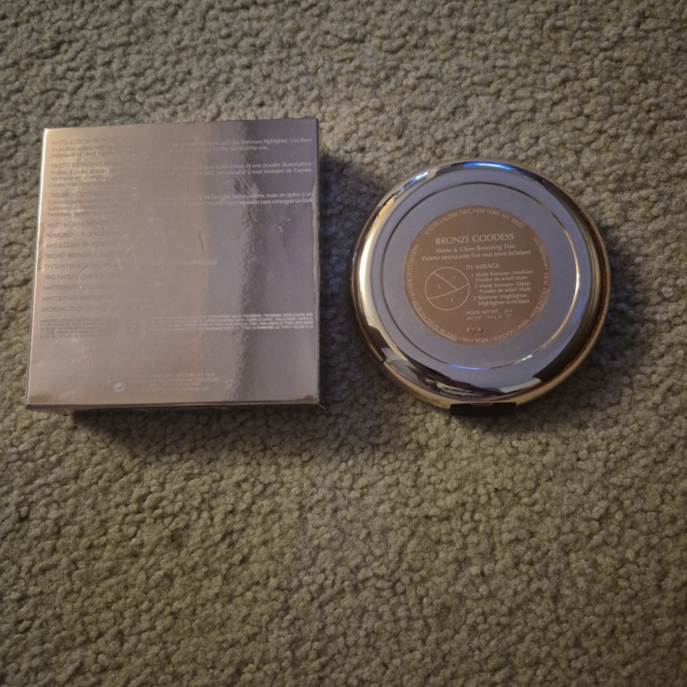 Estee Lauder Bronze Goddess Matte & Glow Bronzing Trio 01 Mirage DISCONTINUED!!! - Picture 4 of 5